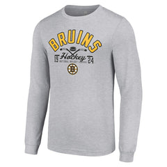 Boston Bruins Starter Puck Long Sleeve T-Shirt Sale