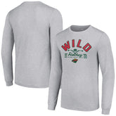 Minnesota Wild Starter Puck Long Sleeve T-Shirt On Sale