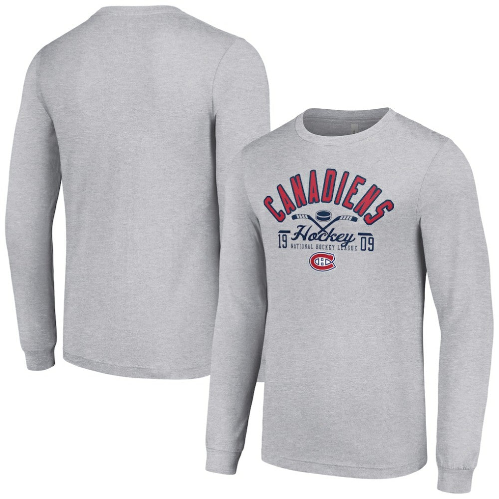 Montreal Canadiens Starter Puck Long Sleeve T-Shirt For Sale