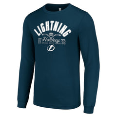 Tampa Bay Lightning Starter Puck Long Sleeve T-Shirt Discount