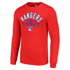 New York Rangers Starter Puck Long Sleeve T-Shirt Sale