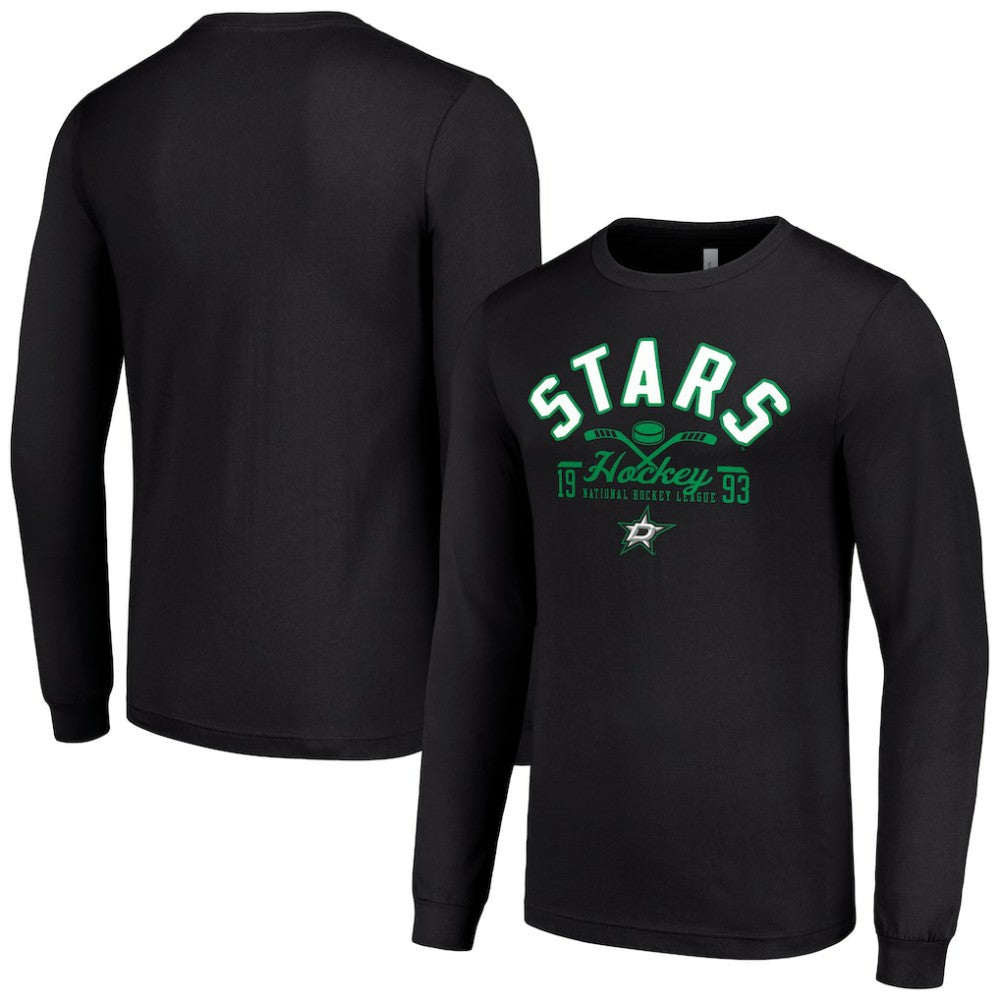 Dallas Stars Starter Puck Long Sleeve T-Shirt Sale