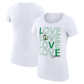 Boston Celtics G-III 4Her by Carl Banks Women's Super-Slim Fit Lightweight Basketball Love T-Shirt Online