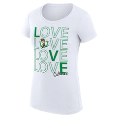 Boston Celtics G-III 4Her by Carl Banks Women's Super-Slim Fit Lightweight Basketball Love T-Shirt Online