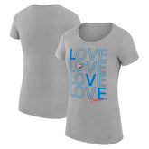 Oklahoma City Thunder G-III 4Her by Carl Banks Women's Super-Slim Fit Lightweight Basketball Love T-Shirt Discount