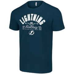 Tampa Bay Lightning Starter Half Puck T-Shirt Sale
