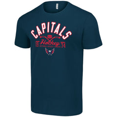 Washington Capitals Starter Half Puck T-Shirt Sale