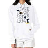 Denver Nuggets G-III 4Her by Carl Banks Women's Basketball Love Fleece Pullover Hoodie sale On Sale