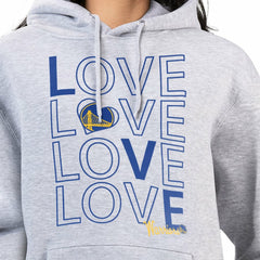 Golden State Warriors G-III 4Her by Carl Banks Women's Basketball Love Fleece Pullover Hoodie sale Online