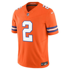 Denver Broncos Nike Patrick Surtain II Alternate Mile High Collection 1977 Throwback Vapor F.U.S.E. Limited Jersey