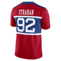 New York Giants Nike Michael Strahan Alternate Vapor F.U.S.E. Retired Player Limited Jersey