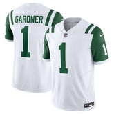 New York Jets Nike Ahmad Sauce Gardner Classic Alternate Vapor F.U.S.E. Limited Jersey