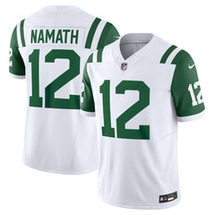 New York Jets Nike Joe Namath Classic Alternate Vapor F.U.S.E. Retired Player Limited Jersey