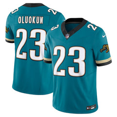 Jacksonville Jaguars Nike Foye Oluokun Prowler Throwback Vapor F.U.S.E. Limited Jersey