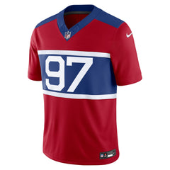 New York Giants Nike Dexter Lawrence II Alternate Vapor F.U.S.E. Limited Jersey
