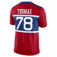 New York Giants Nike Andrew Thomas Alternate Vapor F.U.S.E. Limited Jersey