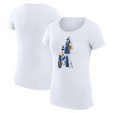 Golden State Warriors G-III 4Her by Carl Banks Women's Super-Slim Fit Lightweight Basketball Girls T-Shirt sale Online