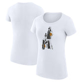 San Antonio Spurs G-III 4Her by Carl Banks Women's Super-Slim Fit Lightweight Basketball Girls T-Shirt New