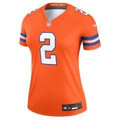 Denver Broncos Nike Patrick Surtain II Women's Alternate Legend Player Performance Top