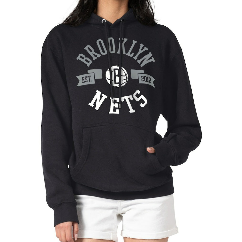 Brooklyn Nets G-III 4Her by Carl Banks Women's City Pullover Hoodie Outlet