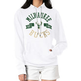 Milwaukee Bucks G-III 4Her by Carl Banks Women's City Pullover Hoodie For Sale