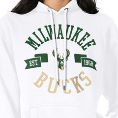 Milwaukee Bucks G-III 4Her by Carl Banks Women's City Pullover Hoodie For Sale