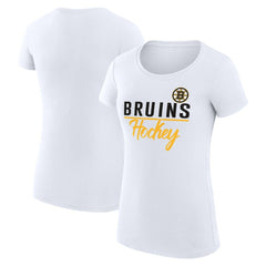 Boston Bruins G-III 4Her by Carl Banks Women's Super-Slim Fit Lightweight Team Sport T-Shirt Online