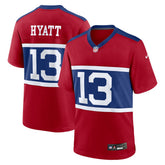 New York Giants Nike Jalin Hyatt Alternate Player Game Jersey