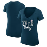Winnipeg Jets G-III 4Her by Carl Banks Women's Super-Slim Fit Lightweight Graphic T-Shirt Online