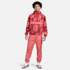 USMNT 2024 Raglan Full-Zip Hoodie Track Suit Pink - Nike