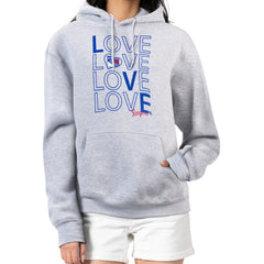 New York Rangers G-III 4Her by Carl Banks Women's Hockey Love Fleece Pullover Hoodie Discount