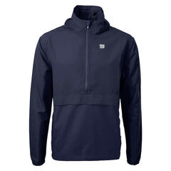 New York Giants Cutter & Buck Charter Eco Recycled Anorak Half-Zip Jacket