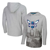 Charlotte Hornets Stadium Essentials Atrium Raglan Long Sleeve Hoodie T-Shirt On Sale