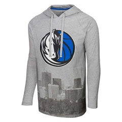 Dallas Mavericks Stadium Essentials Atrium Raglan Long Sleeve Hoodie T-Shirt sale For Sale