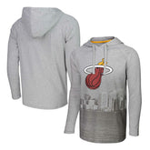 Miami Heat Stadium Essentials Atrium Raglan Long Sleeve Hoodie T-Shirt Online