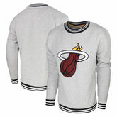 Miami Heat Stadium Essentials Club Level Pullover Sweatshirt On Sale
