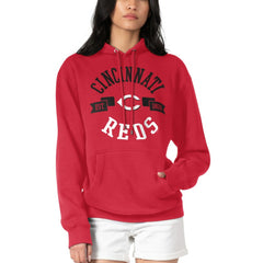 Cincinnati Reds G-III 4Her by Carl Banks Women's City Graphic Pullover Hoodie | MLB Discount