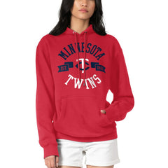 Minnesota Twins G-III 4Her by Carl Banks Women's City Graphic Pullover Hoodie | MLB New