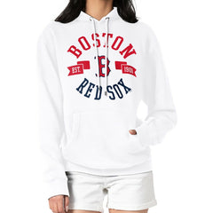 Boston Red Sox G-III 4Her by Carl Banks Women's City Graphic Pullover Hoodie | MLB Shop