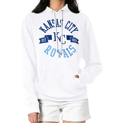 Kansas City Royals G-III 4Her by Carl Banks Women's City Graphic Pullover Hoodie | MLB Sale