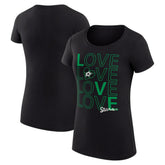 Dallas Stars G-III 4Her by Carl Banks Women's Super-Slim Fit Lightweight Hockey Love T-Shirt Discount