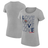Florida Panthers G-III 4Her by Carl Banks Women's Super-Slim Fit Lightweight Hockey Love T-Shirt Discount