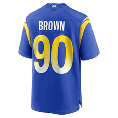 Los Angeles Rams Nike Earnest Brown IV Team Game Jersey