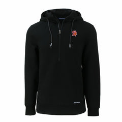 Tampa Bay Buccaneers Cutter & Buck Throwback Roam Eco Half-Zip Recycled Pullover Hoodie