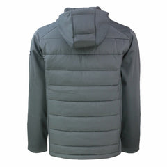 Tampa Bay Buccaneers Cutter & Buck Throwback Evoke Hybrid Eco Softshell Recycled Full-Zip Hoodie Jacket