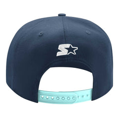 Seattle Kraken Starter Arch Logo Two-Tone Snapback Hat On Sale