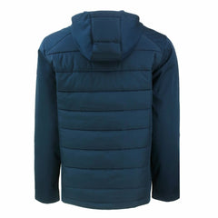 Chicago Bears Cutter & Buck Throwback Big & Tall Evoke Hybrid Eco Softshell Recycled Full-Zip Jacket