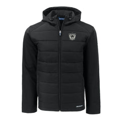 Las Vegas Raiders Cutter & Buck Throwback Big & Tall Evoke Hybrid Eco Softshell Recycled Full-Zip Jacket