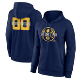Denver Nuggets Women's Stellar Personalized Name & Number Pullover Hoodie sale Discount