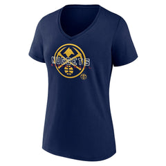 Denver Nuggets Women's Stellar Personalized Name & Number V-Neck T-Shirt sale On Sale